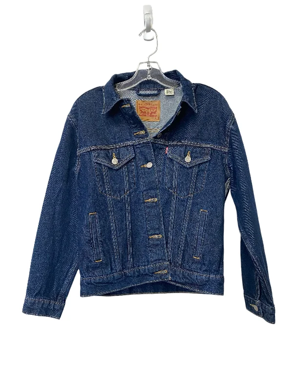 Men's Coats with Fur TrimJacket Denim By Levis  Size: S
