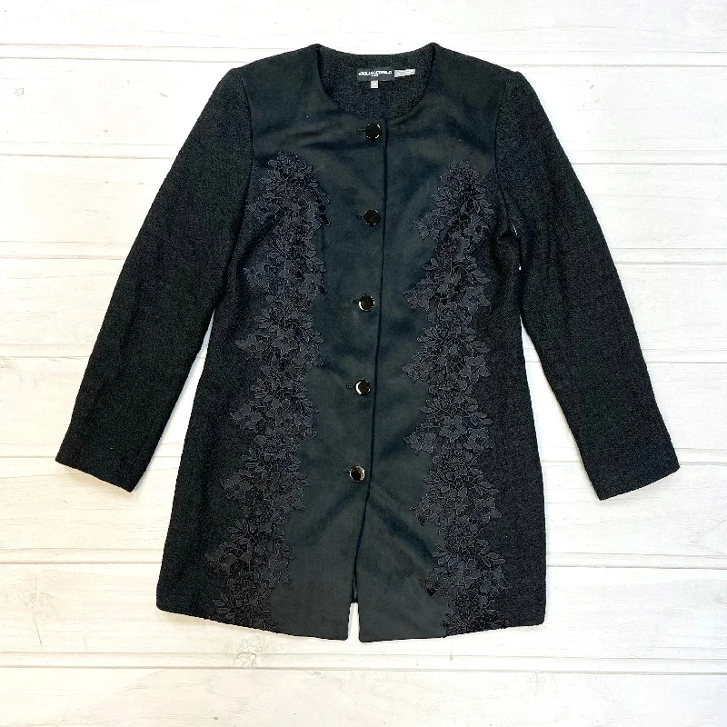 Comfortable Men's ParkasJacket Designer By Karl Lagerfeld  Size: M