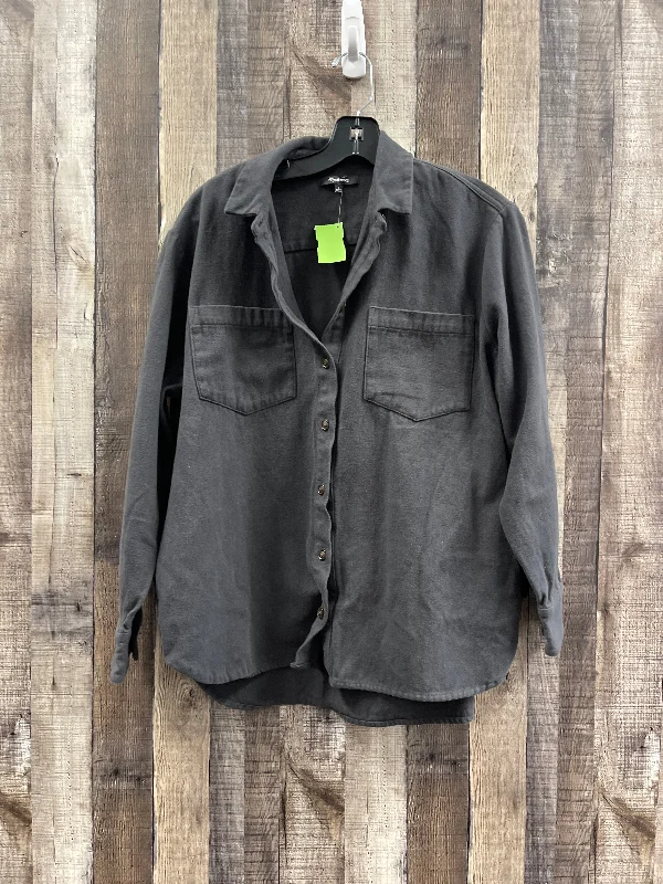 Men's Coats with Adjustable HemsJacket Shirt By Madewell  Size: L
