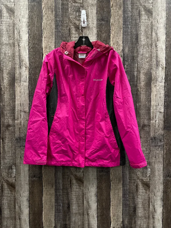 Men's Coats with Convertible CollarsJacket Windbreaker By Champion  Size: Xl