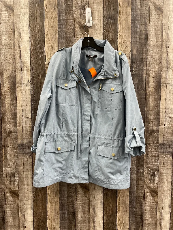 Men's Coats with Breathable FabricJacket Windbreaker By Style And Company  Size: Xl
