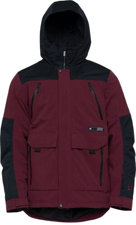 Functional Men's Ski JacketsL1 Williams Snowboard Jacket Dull Port/Black 2024