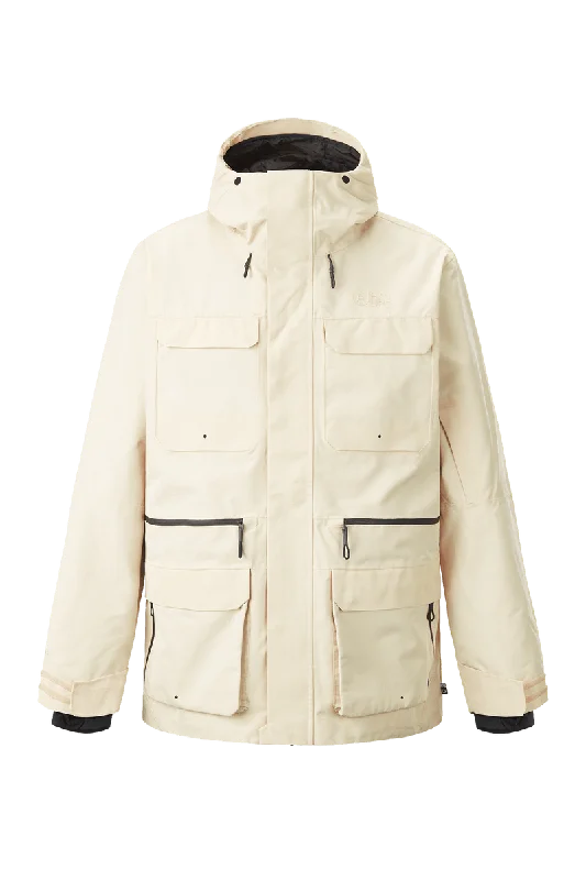 Men's Coats for WalkingPICTURE U44 Snowboard Jacket Beige 2023