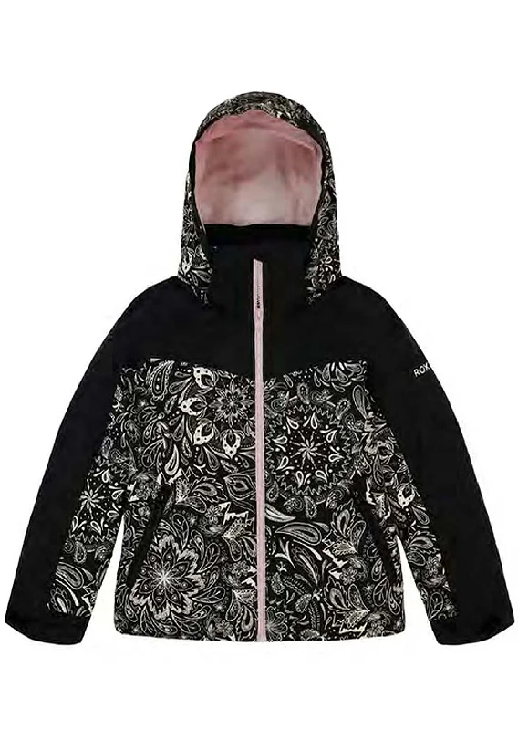 Men's Coats with HoodsRoxy Junior Free Jet Block Jacket