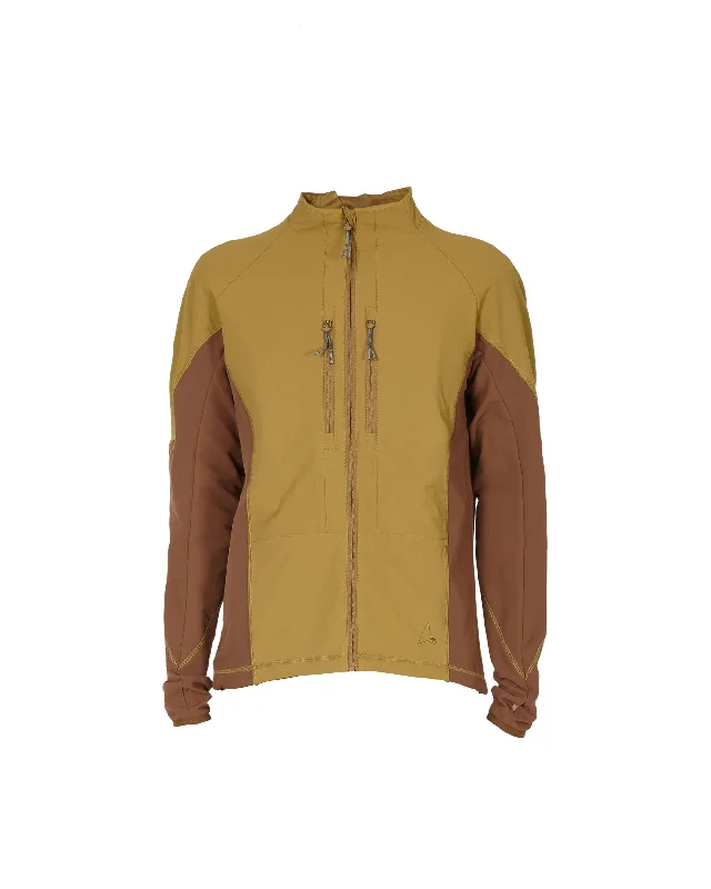 Designer Men's OvercoatsSoftshell Jacket - Brown