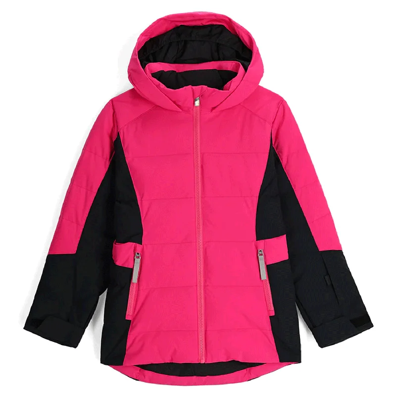 Cool Men's Pea CoatsSpyder Youth Zadie Synthetic Down Jacket 2024 Pink