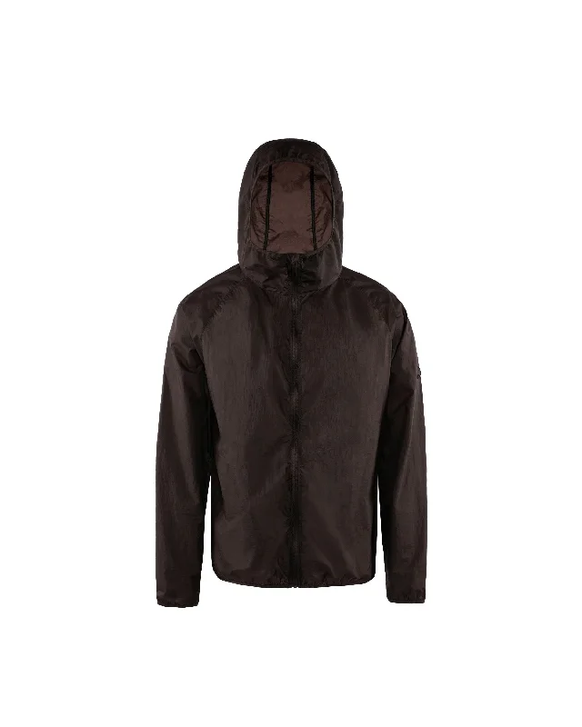 Men's Coats with Inner PocketsUltralight Packable DWR Wind Jacket - Cacao