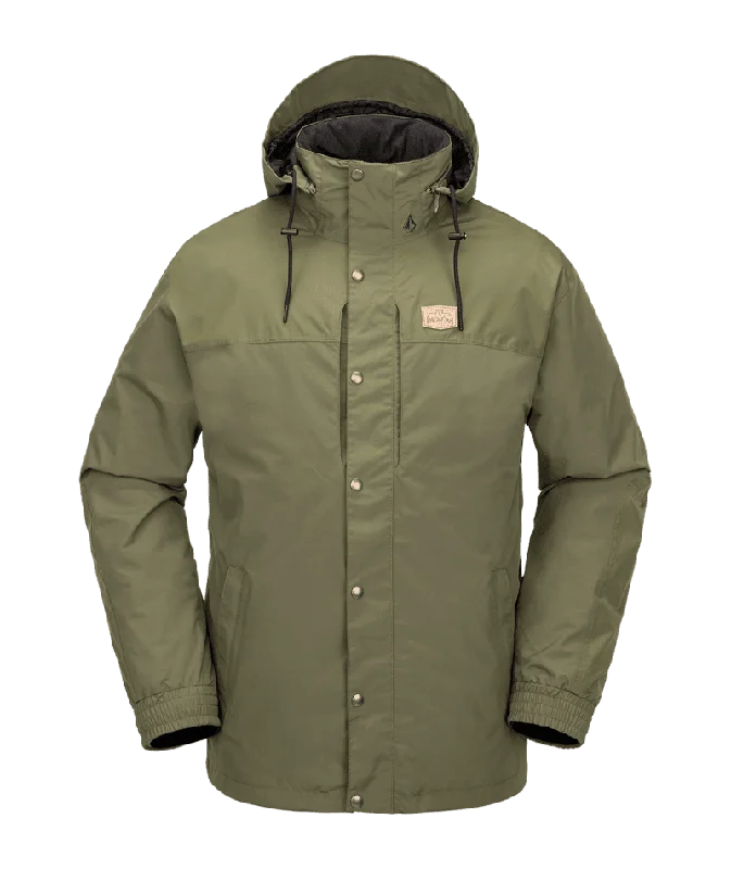 Men's Coats for Rainy WeatherVOLCOM Longo GORE-TEX Snowboard Jacket Ivy 2025