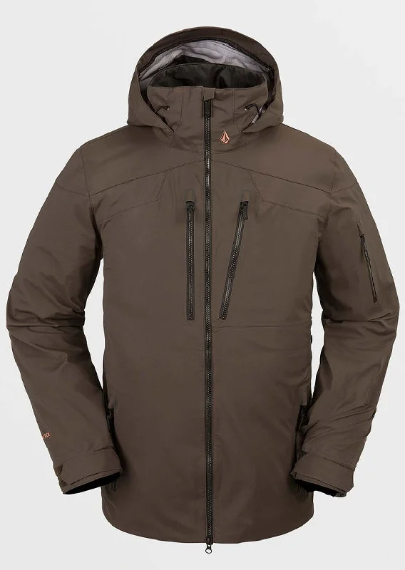 Men's Coats for Outdoor ActivitiesVolcom Men's Guch Stretch Gore Jacket