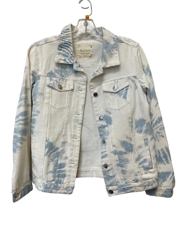 Durable Men's Car CoatsWhite Jacket Denim Altard State, Size M