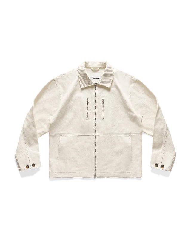 Men's Coats with Synthetic InsulationWork Jacket - Bone