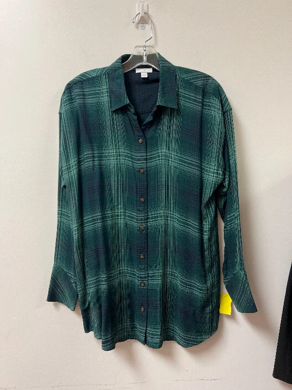 Empire DressDress Casual Short By J. Jill In Green, Size: S