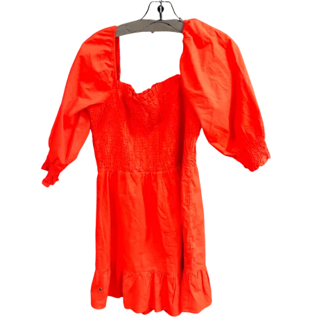 Off-The-Shoulder DressDress Casual Short By sim & sam In Red, Size: Xl