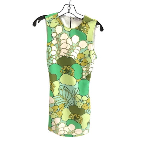 Floor-Length DressDress Casual Short By Zara In Green, Size: Xs