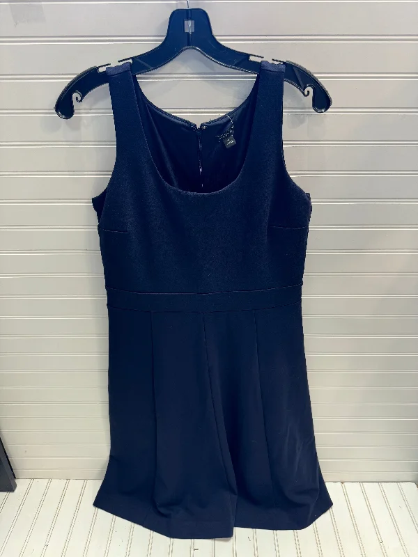 women's vacation dressesDress Work By Ann Taylor In Navy, Size: 8p