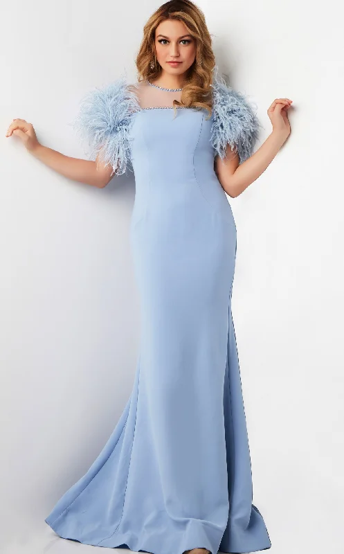 women's flutter-sleeved dressesJovani 07432 Dress