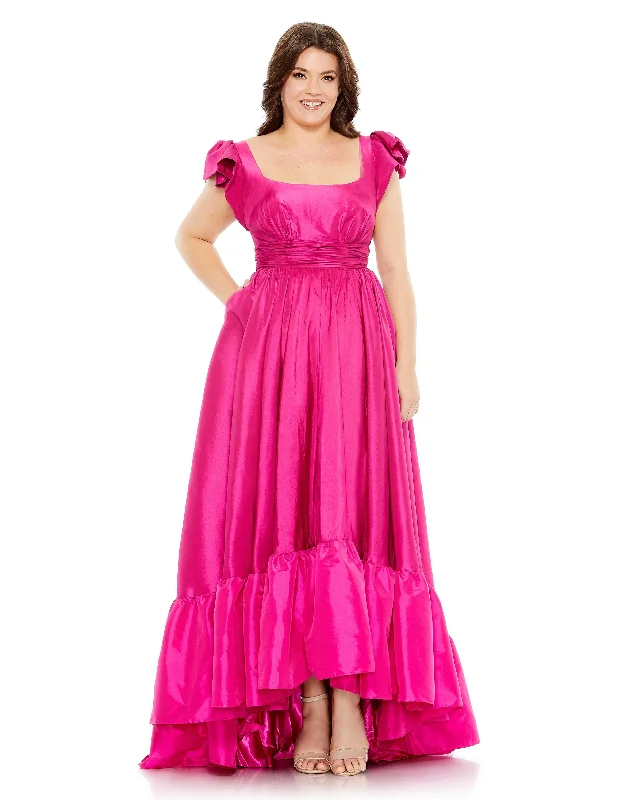 Vintage DressMac Duggal 68150 Fabulouss High Low Plus Size Dress
